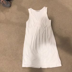 White sun dress